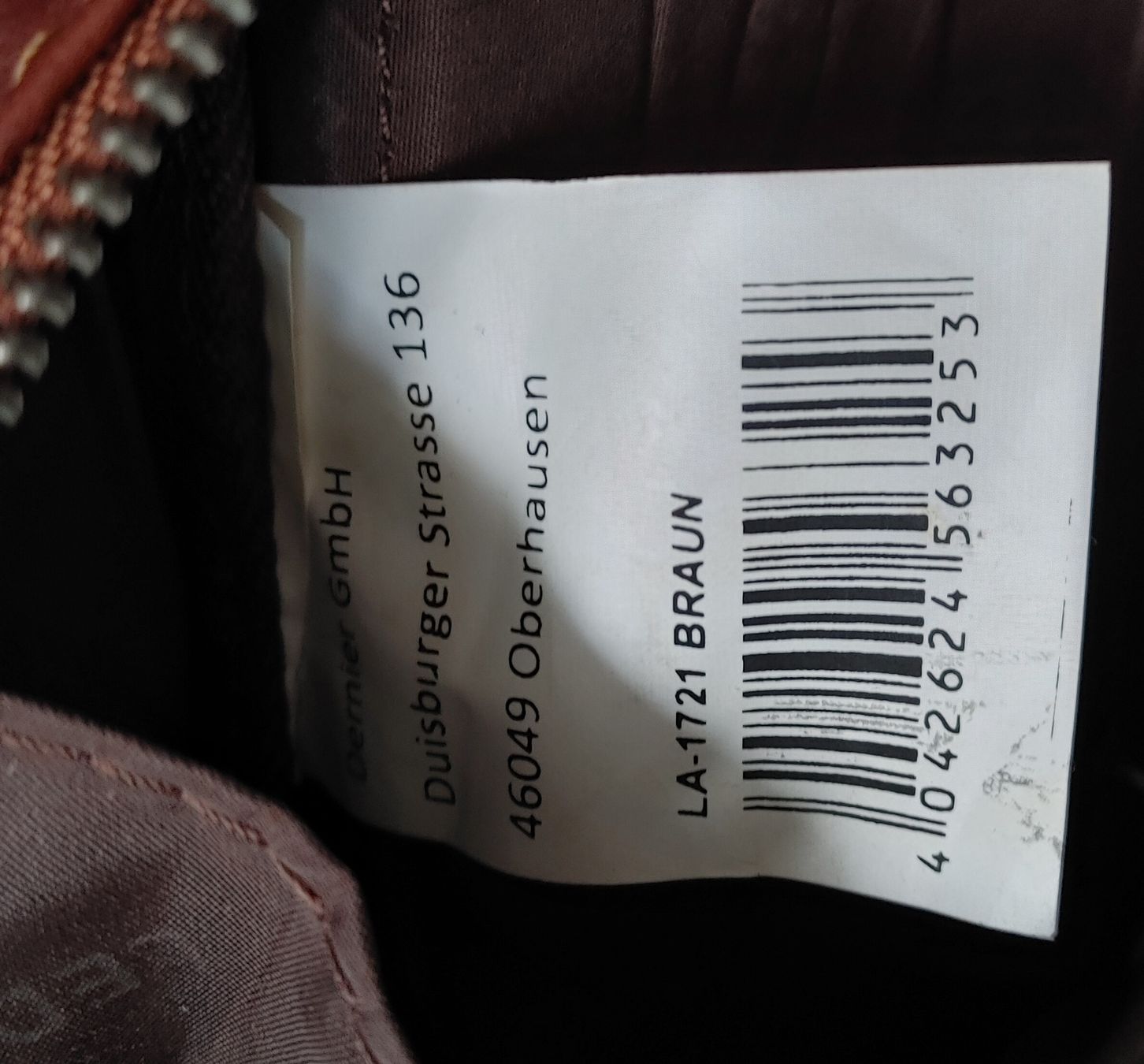 Sacs: Tasche Ledertasche "LederArt Dernier Oberhausen" – D'occasion à Grenchen par ser_bsj2 9