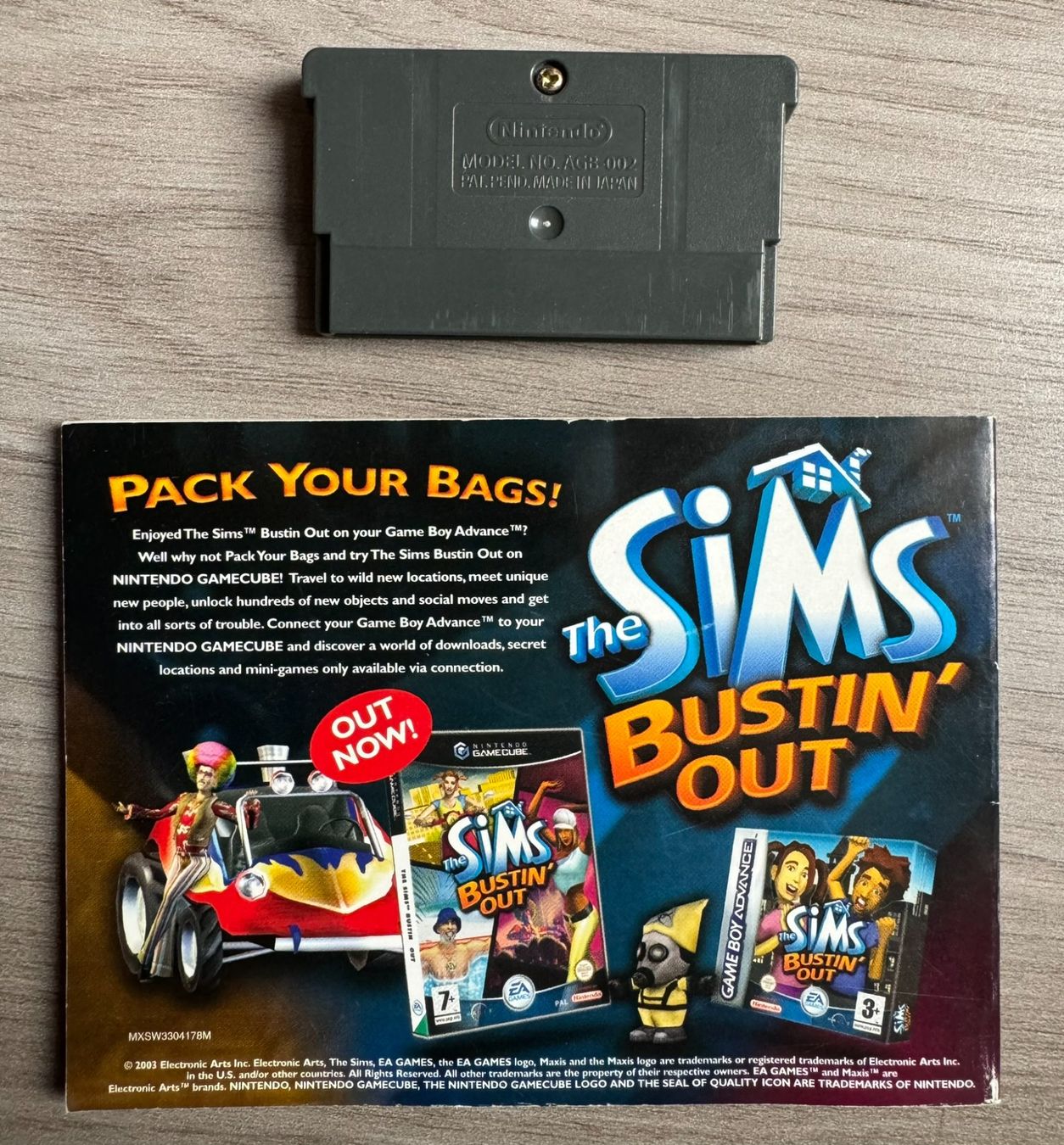 Nintendo Spiele: The Sims Bustin Out - GameBoy Advance – Gebraucht aus Tramelan von  1