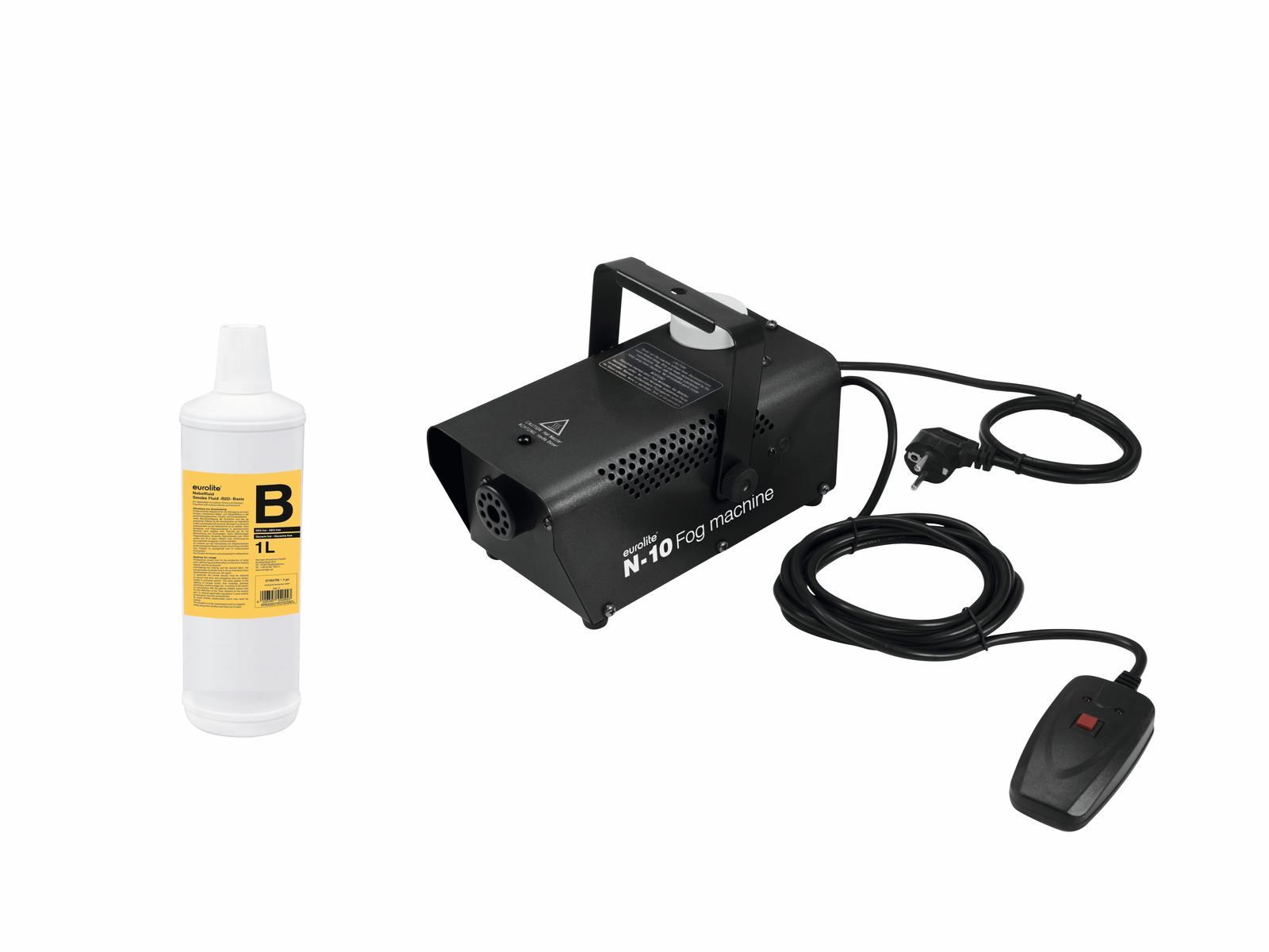 Tutte le macchine: Set N-10 schwarz + B2D Nebelfluid 1l – Nuovo e nell'imballaggio originale da Däniken SO venduto da Profog1