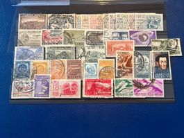+50 timbres du Mexique - ~1930 > ~1970 - oblitérés