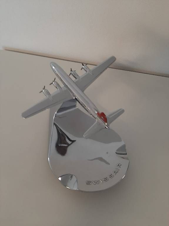 Swissair Portacenere: Swissair Aschenbecher DC-6 – Usato da Rorschacherberg venduto da Firewall6