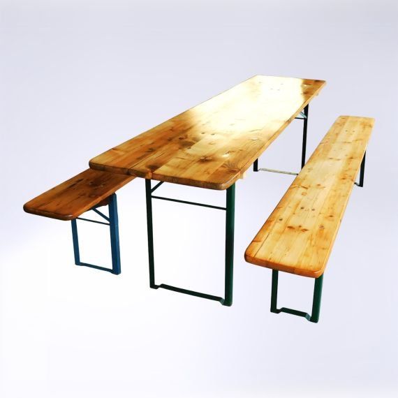 Set di tavolo e panche: Festbank-Garnitur – Usato da Glattbrugg venduto da BauTeile 1