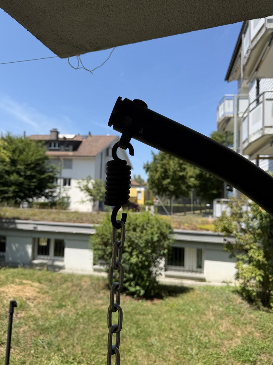 Poltrone pensili da giardino: Hängesessel mit Kissen braun/beige – Usato da Regensdorf venduto da __Claudia_ 4