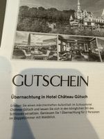Gutschein 1 Uebernachtung Hotel Chateau Guetsch 2 Personen