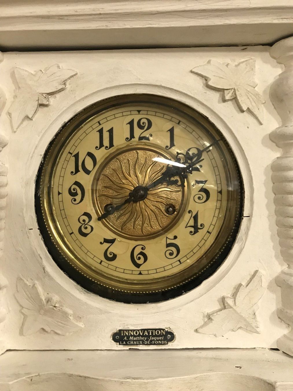Orologi: Antike Wanduhr Schnitzereien Pferd vinta – Usato da Dottikon venduto da beni1204 4
