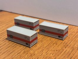 L2490: 3 Stk. Container DB (Spur N)