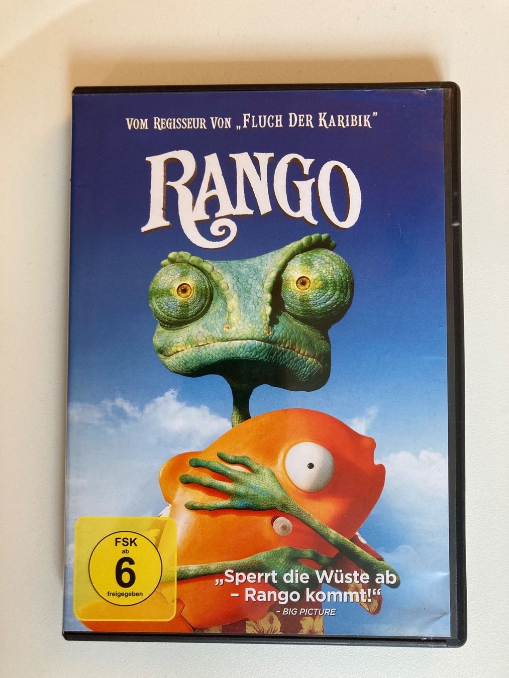 Tutti i DVDs: DVD: Rango "Sperrt die Wüste ab - Rango kommt!" – Usato da Basel venduto da AufeinenBlick