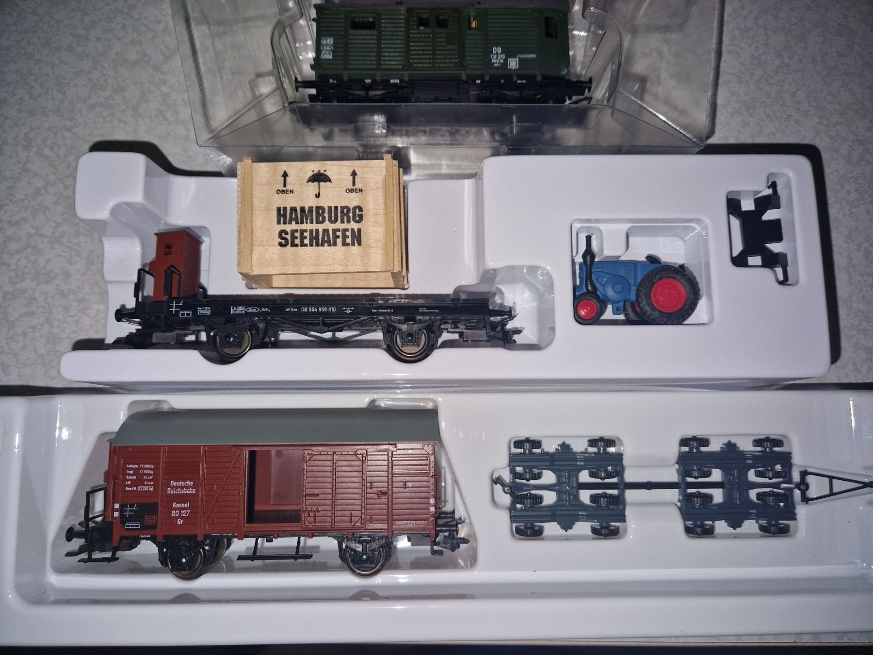Märklin Modellini di ferrovie: 5 wagons de marque Marklin – Usato da Crésuz venduto da lechat07 1