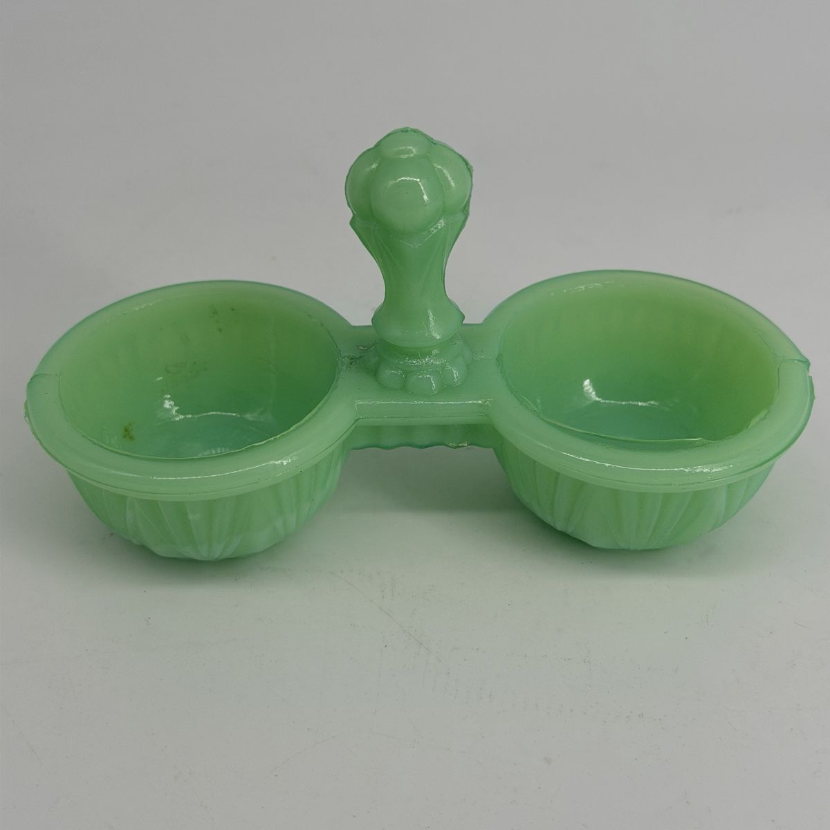 Ciotole: Double coupelle opaline verte vintage – Usato da Vessy venduto da _Callidus_