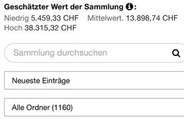 Umfangreiche Schallplattensammlung