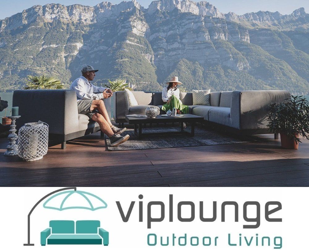 Viplounge Divani: Gartenlounge Malley grau – Nuovo e nell'imballaggio originale da Uznach venduto da viplounge 1
