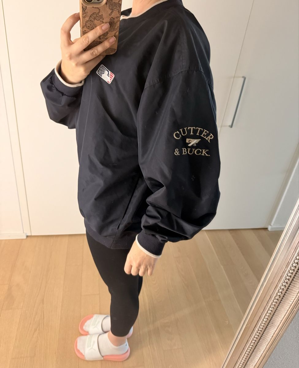 Giacche: Cutter & Buck MLB Jacke Gr. L windbreaker Pullover blau  – Usato da Staad SG venduto da Chirrari 5