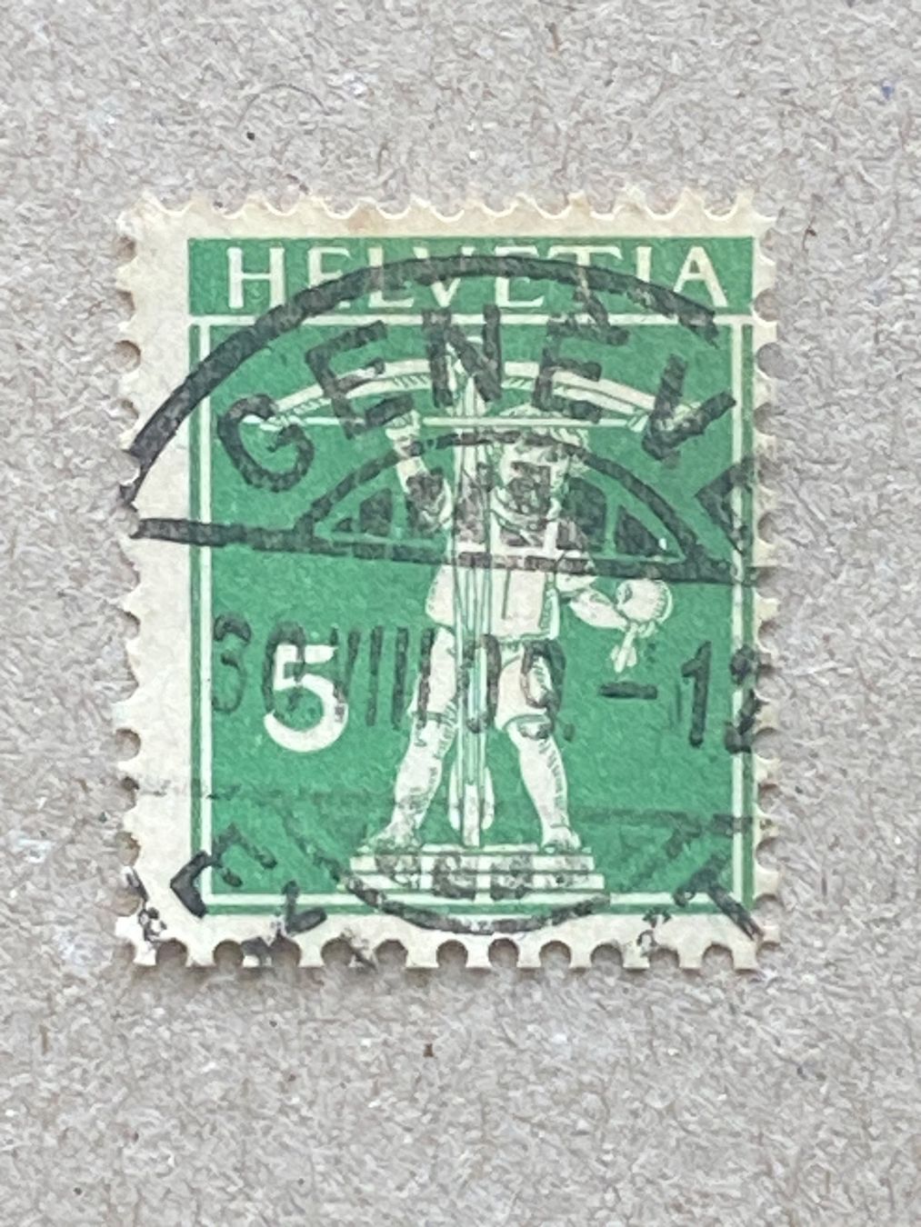 Alle Briefmarken: 119, Genève – Gebraucht aus Aarau von hilde47