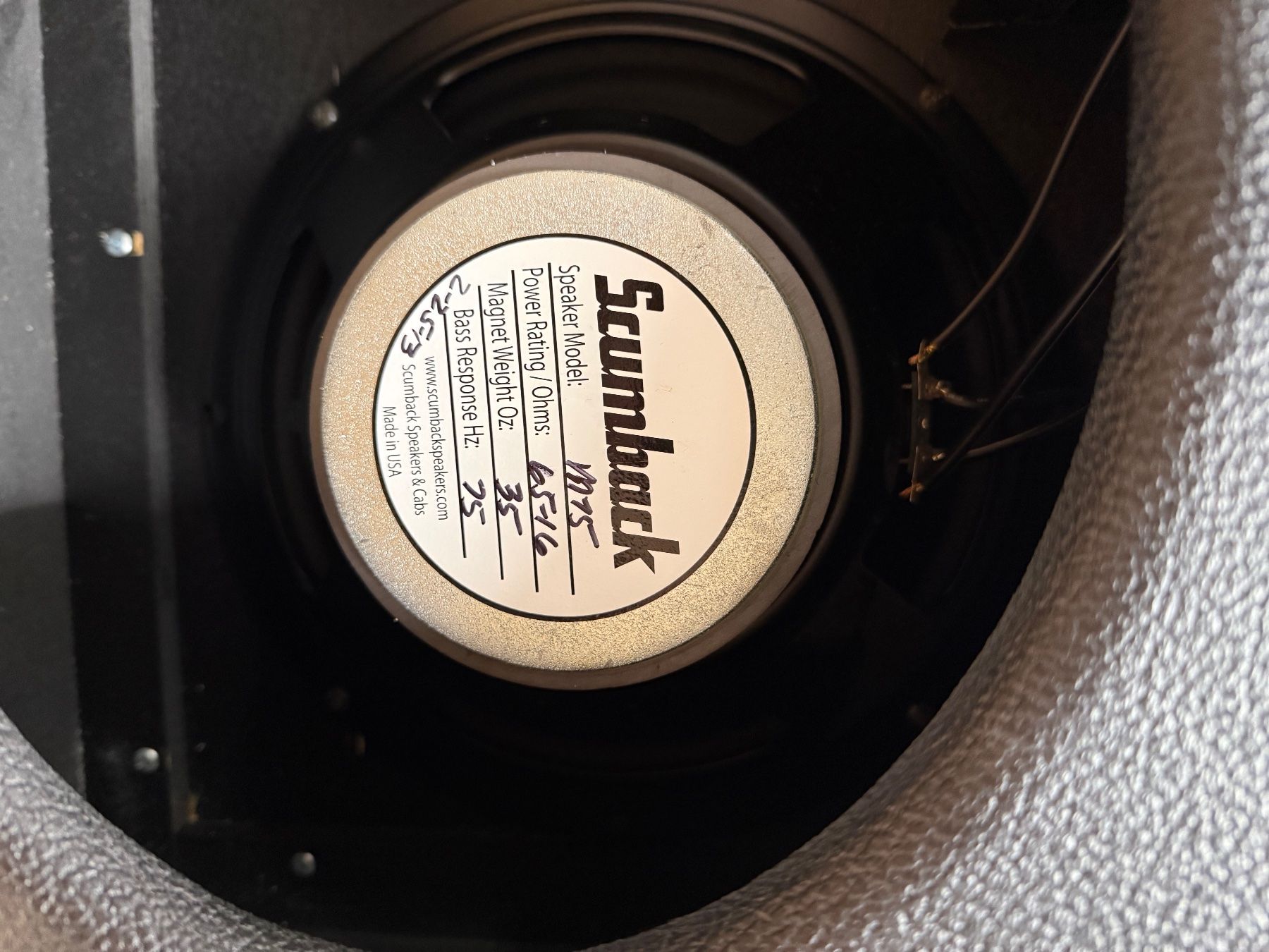 Verstärker: Suhr 2x12 Box mit Scumback Speaker – Gebraucht aus Lohn SH von Ruti99 2