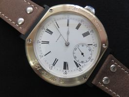 Armbanduhr MOSER, inkl. Ersatzteile und Kirschbaumbox