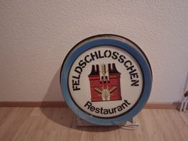Enseigne de restaurant/Feldschlösschen restaurant - dia 60cm