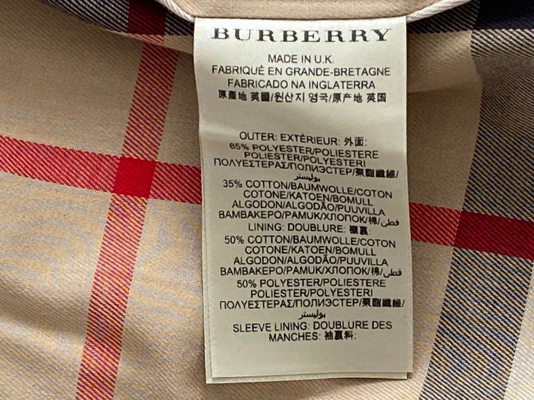 Burberry Cappotti: Burberry trench coat – Nuovo (secondo la descrizione) da Zurich venduto da ogidko 3