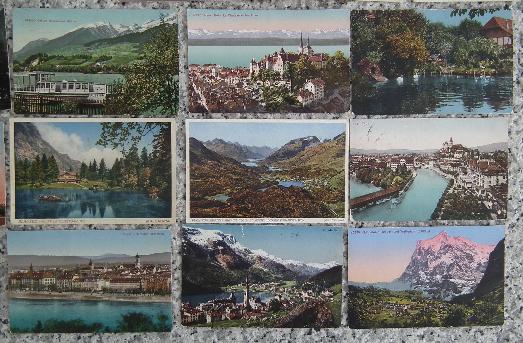 Ansichtskarten: schöne Alte Ansichtskarten Schweiz Diverse – Gebraucht aus Kriens von WULLU99 2