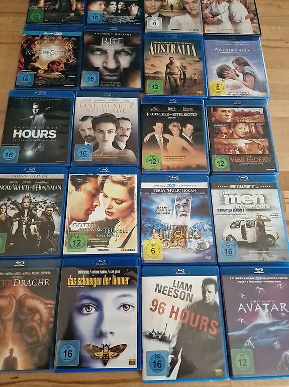 Tutti i DVDs: Film-Set 18x Blu-ray + 2x DVD – Usato da St. Gallen venduto da ste_fq9h