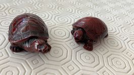 2 statuine tartarughe