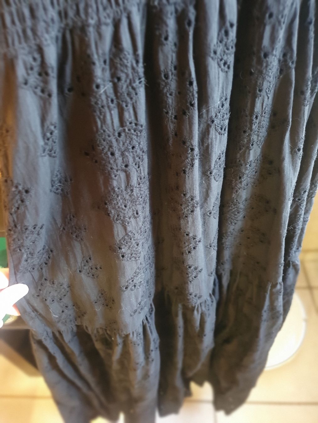 Vestiti: Schwarzes Boho Kleid mit Rüschen – Nuovo (secondo la descrizione) da Wimmis venduto da hel_m26m 7