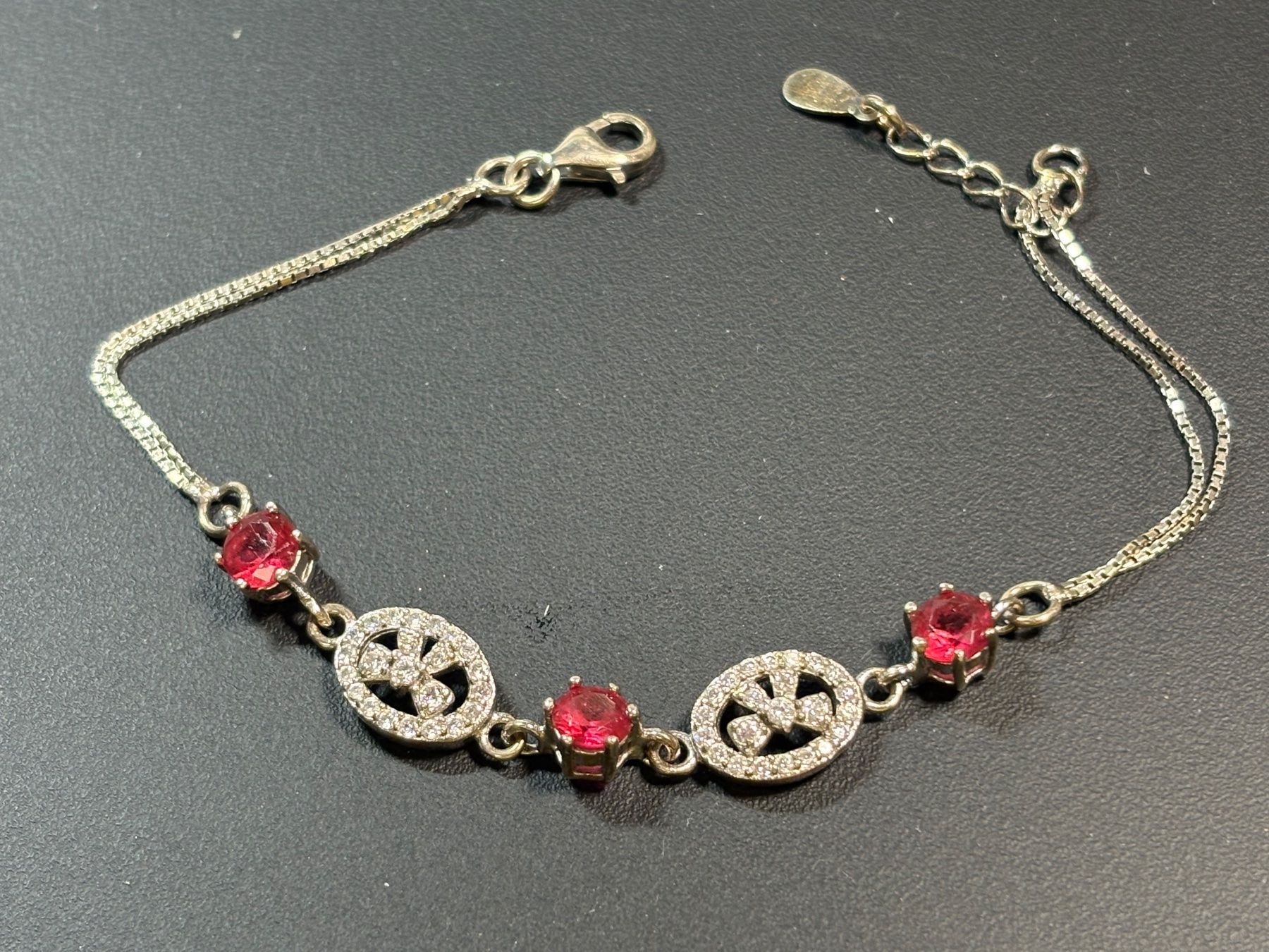 Bracciali & Braccialetti: Silber 925 Armkette 18 cm lang – Usato da St. Peterzell venduto da verena40 3
