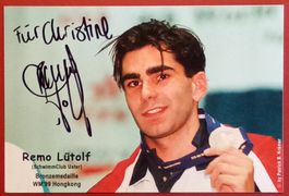 Remo Lütolf Autogramm signiert Foto 10x15cm