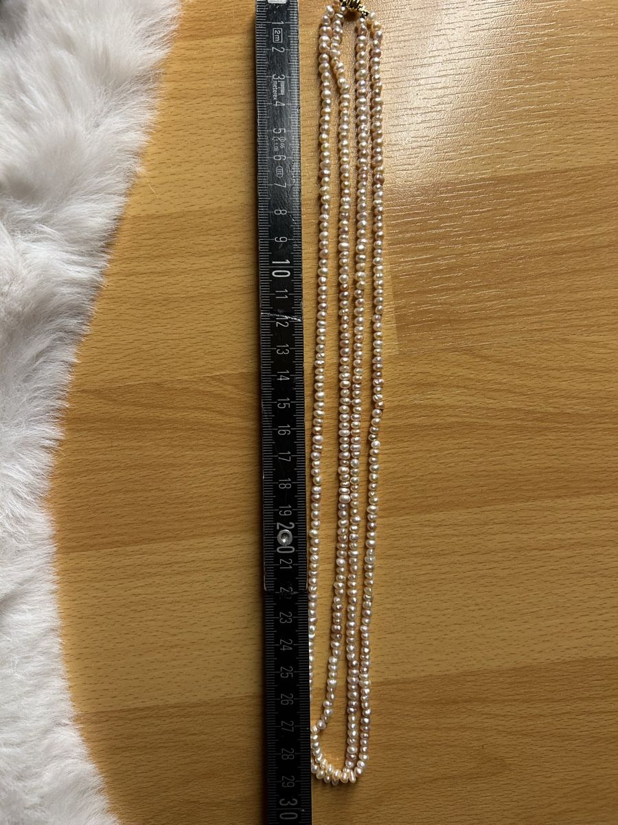 Catenine: Echte Perlenkette 750 Gold Verschluss 18K lang – Nuovo (secondo la descrizione) da Aeschi b. Spiez venduto da davidS744 3