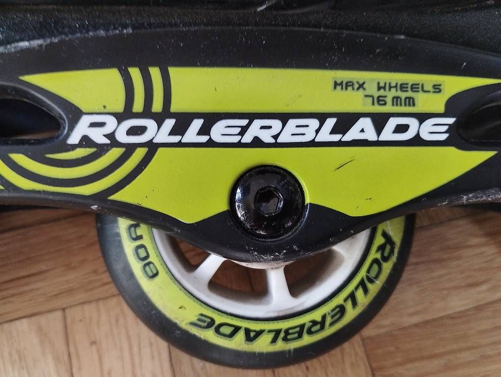 Pattini in linea & Pattini a rotelle: Rollerblade Kinder-Rollschuhe, 28-31, verstellbar – Usato da Zollikofen venduto da pav_8lhm 4