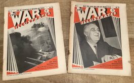 1941 - 2 Originale Kriegs Zeitschriften WW2 England englisch