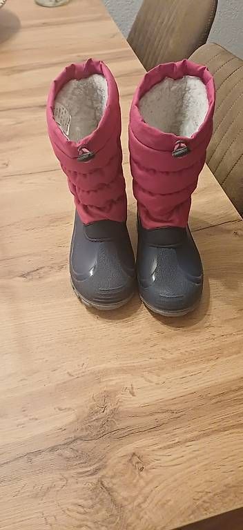 Scarpe da uomo: Pinke Winterstiefel, Grösse 32 – Usato da Ittigen venduto da SandBell 3