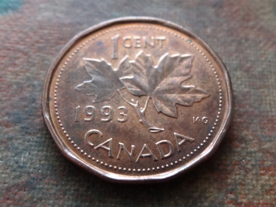 Tutti le monete: CANADA 1 Cent 1993 – Usato da Romanel-sur-Lausanne venduto da Swift13