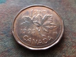 CANADA 1 Cent 1993