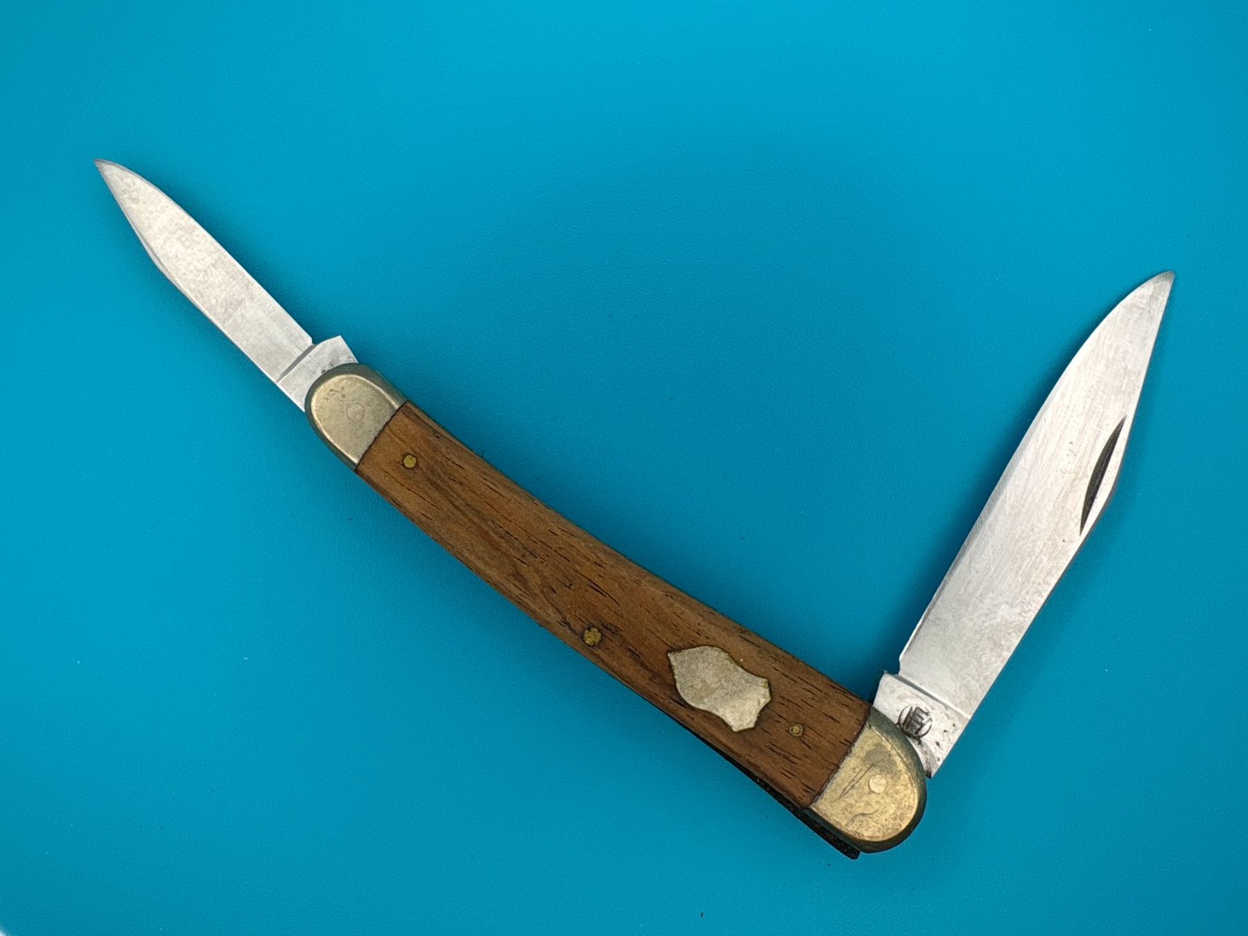 Solingen Coltelli tascabile: Vintage Solingen Messer mit Messing – Usato da Elgg venduto da Jo_Naj