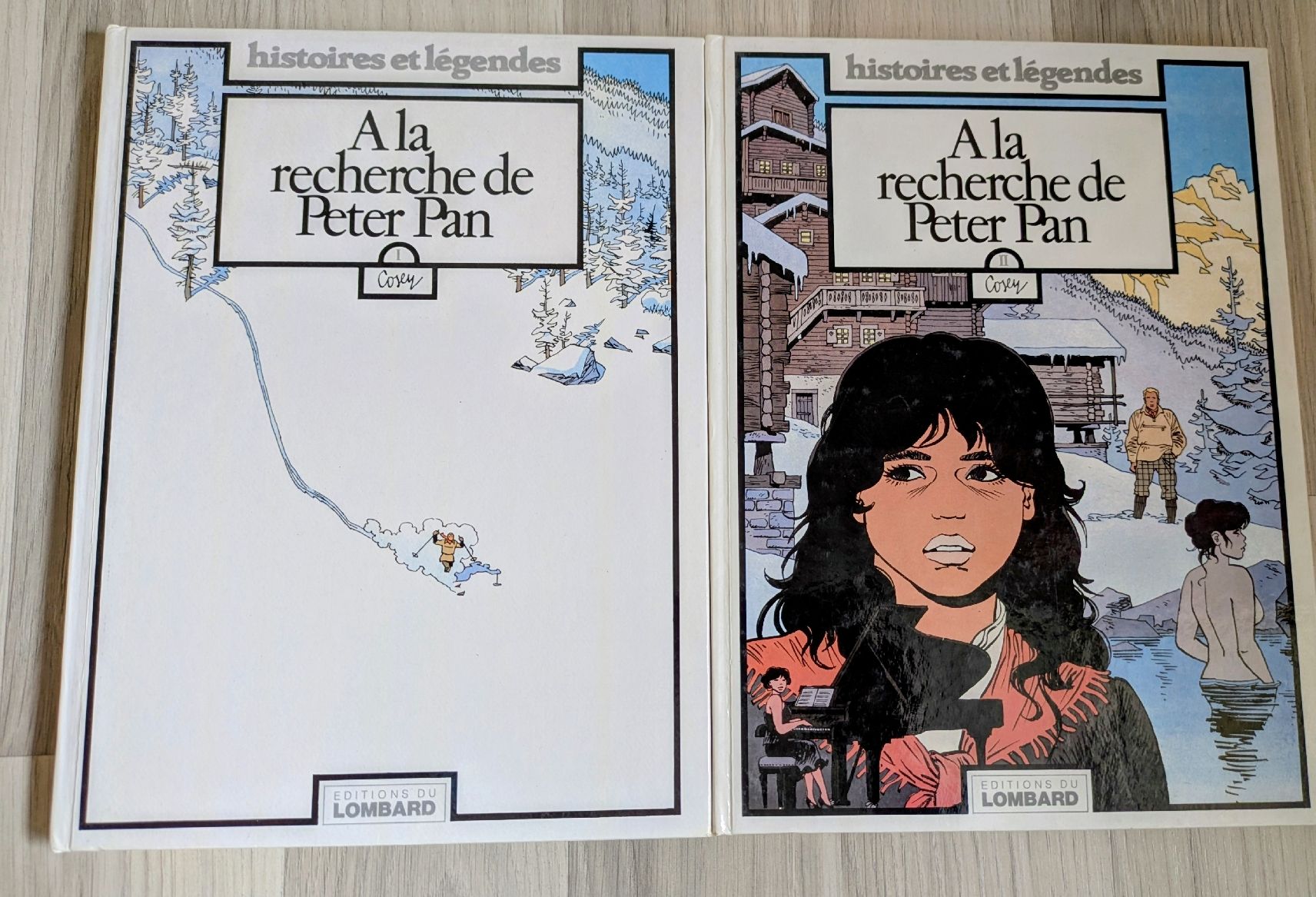 Fumetti: Bd À la recherche de Peter pan de Cosey  – Usato da Châtonnaye venduto da Enjie