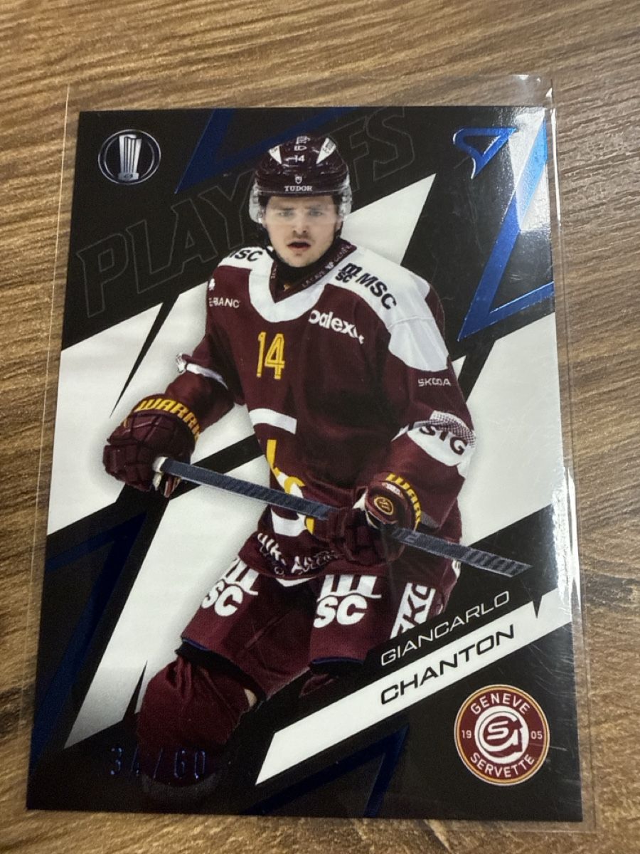 Sportzoo Carte collezionabili: Sportzoo Playoff Genf Chanton /60 – Nuovo (secondo la descrizione) da Chur venduto da EHC7000
