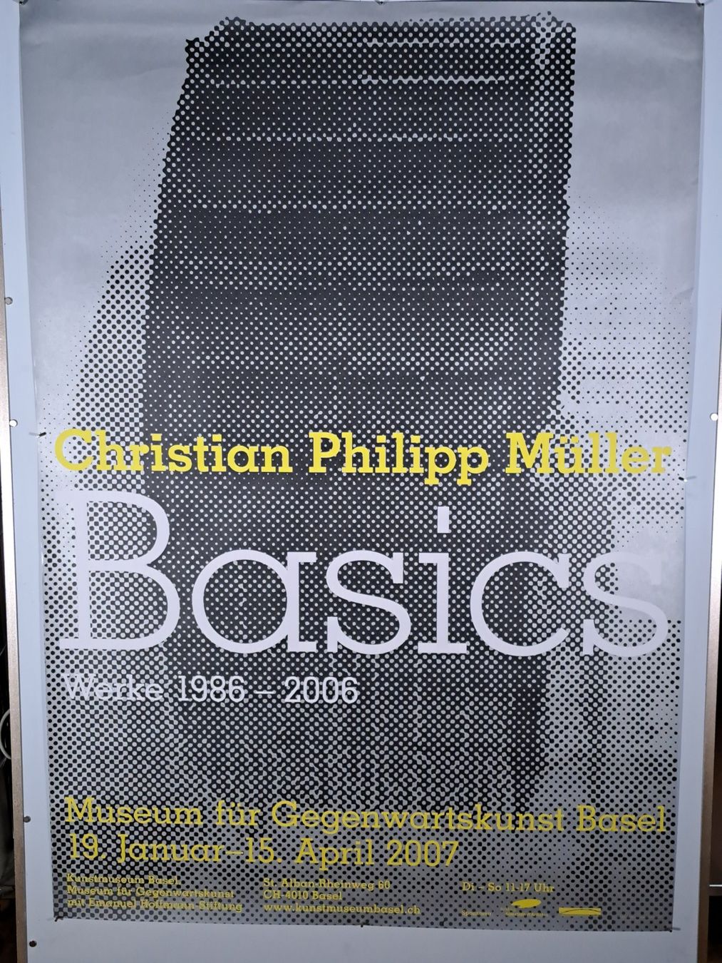 Poster & Bilder: Poster -  Christian Philipp Müller - Basics - 2007 – Neu (gemäss Beschreibung) aus Zwingen von Tigertimmi