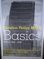 Poster -  Christian Philipp Müller - Basics - 2007