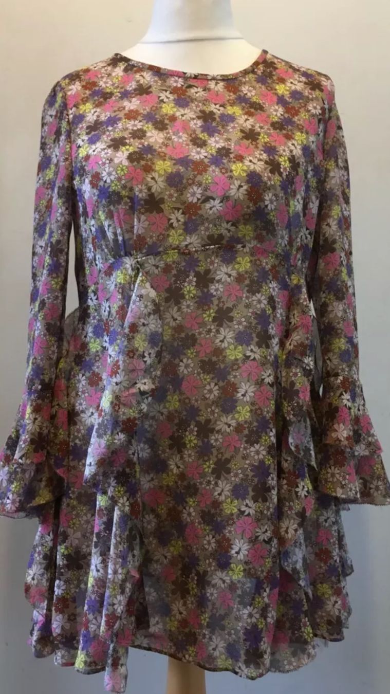 Marc Cain Camicette: Blouse tunique MARC CAIN. Taille 2, 100% soie – Nuovo (secondo la descrizione) da Morges venduto da sandy069 9