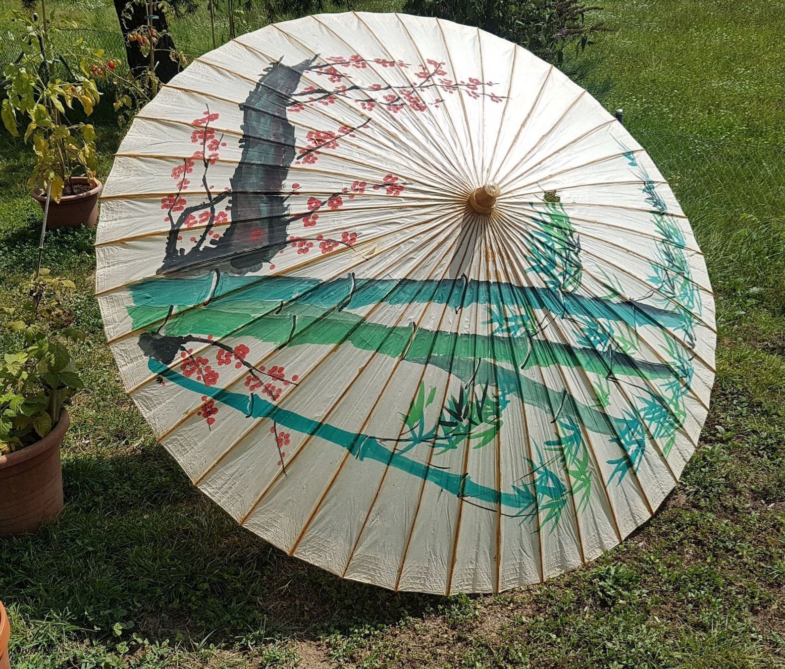 Asiatischer Sonnenschirm (Gebraucht) in Oberengstringen fr CHF 17  nur  Abholung auf Ricardo kaufen
