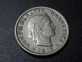 Schöner 20 Rp. 1919 ab Fr. 2.--