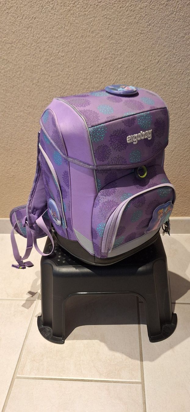 Ergobag Borse & Zaini: Ergobag Cubo Galaxy Glow - SchlittenzauBär 5-Teilig – Usato da Widen venduto da Cariff
