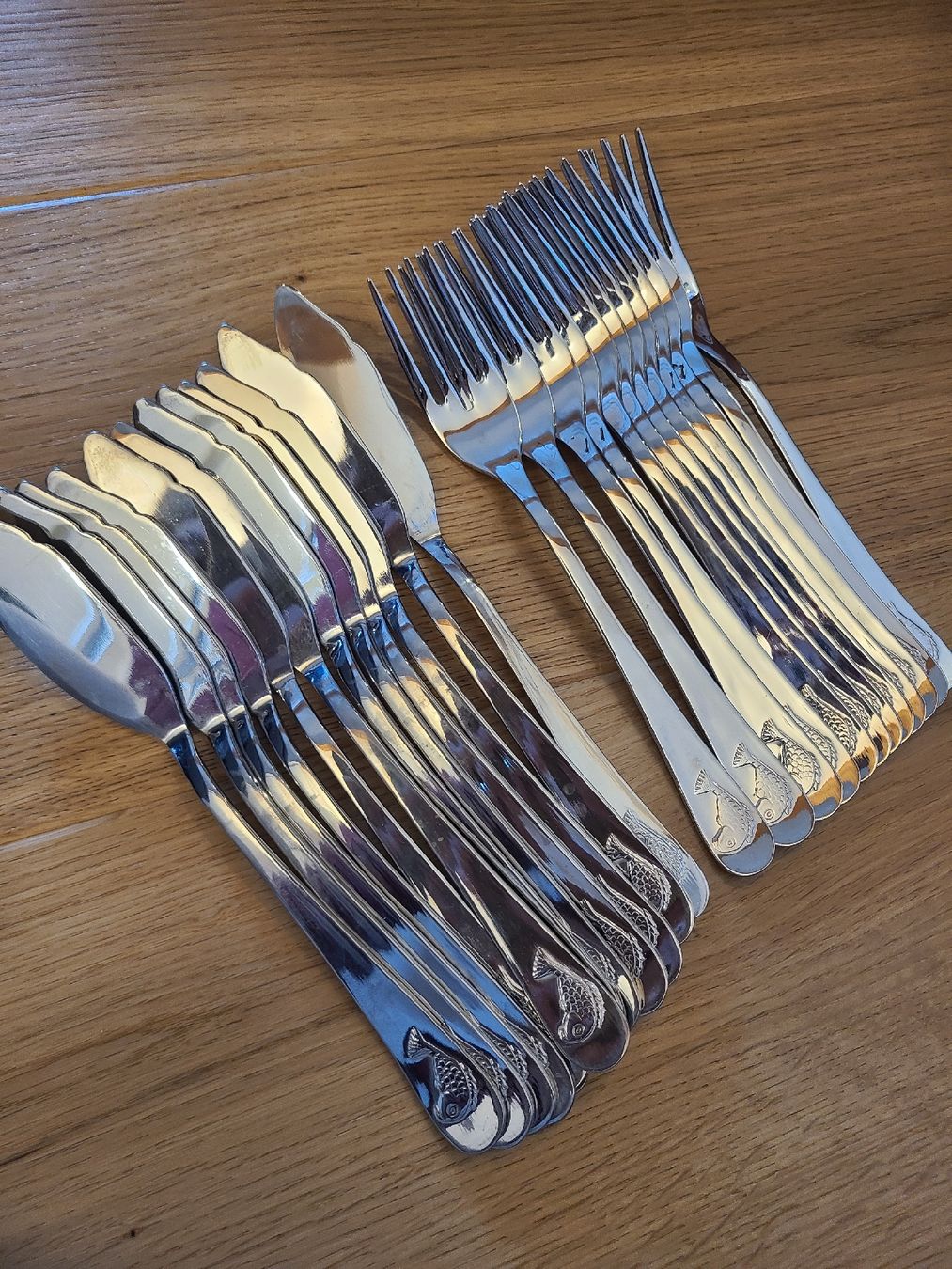 Set di posate: Fisch Besteck Set, 12-teilig – Usato da Flüh venduto da pauletta1985