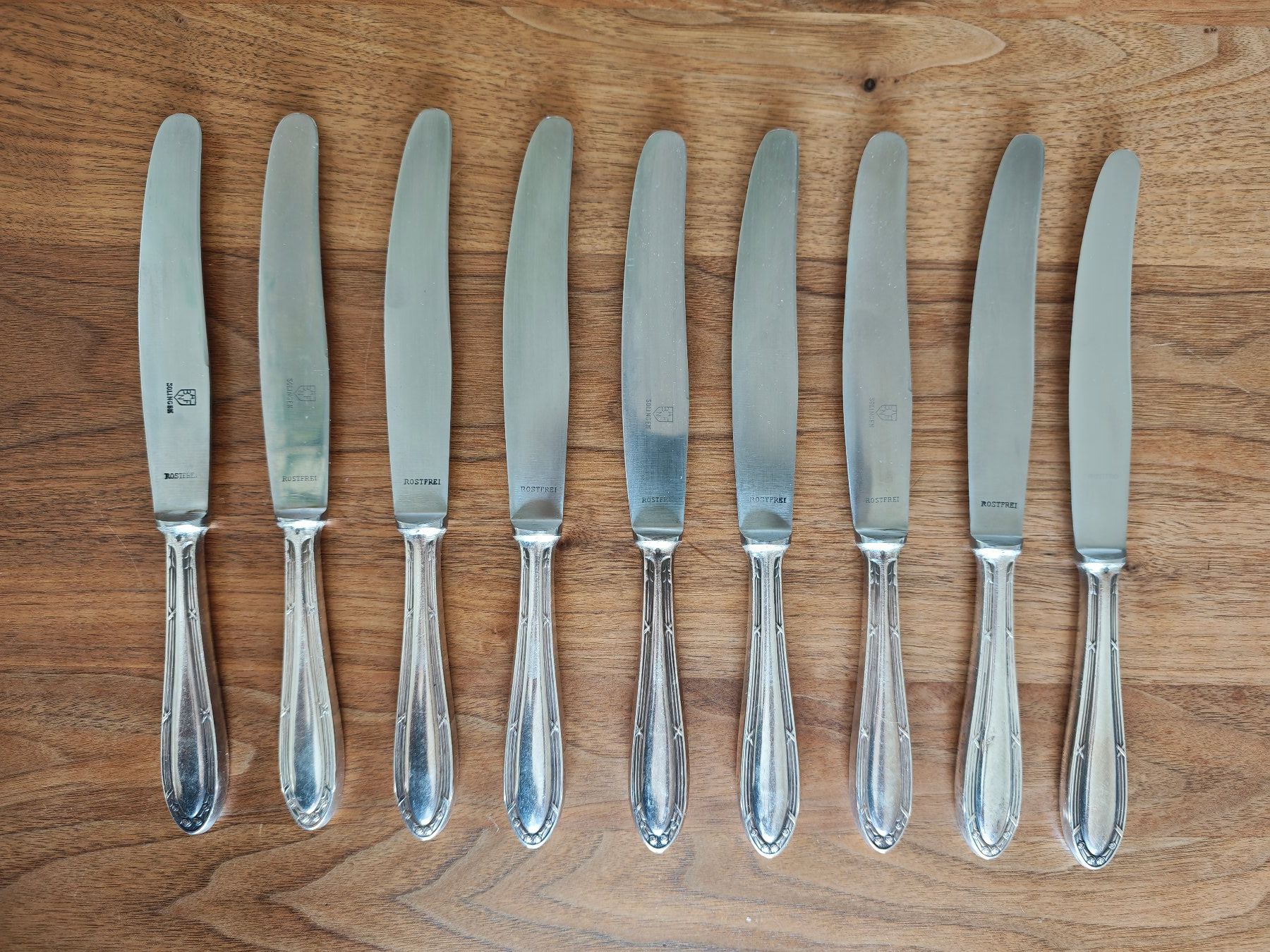 Besteck: Messer versilbert mit Solingen Klinge (9 Stück) – Gebraucht aus Winterthur von Jeremiasschawalder 2