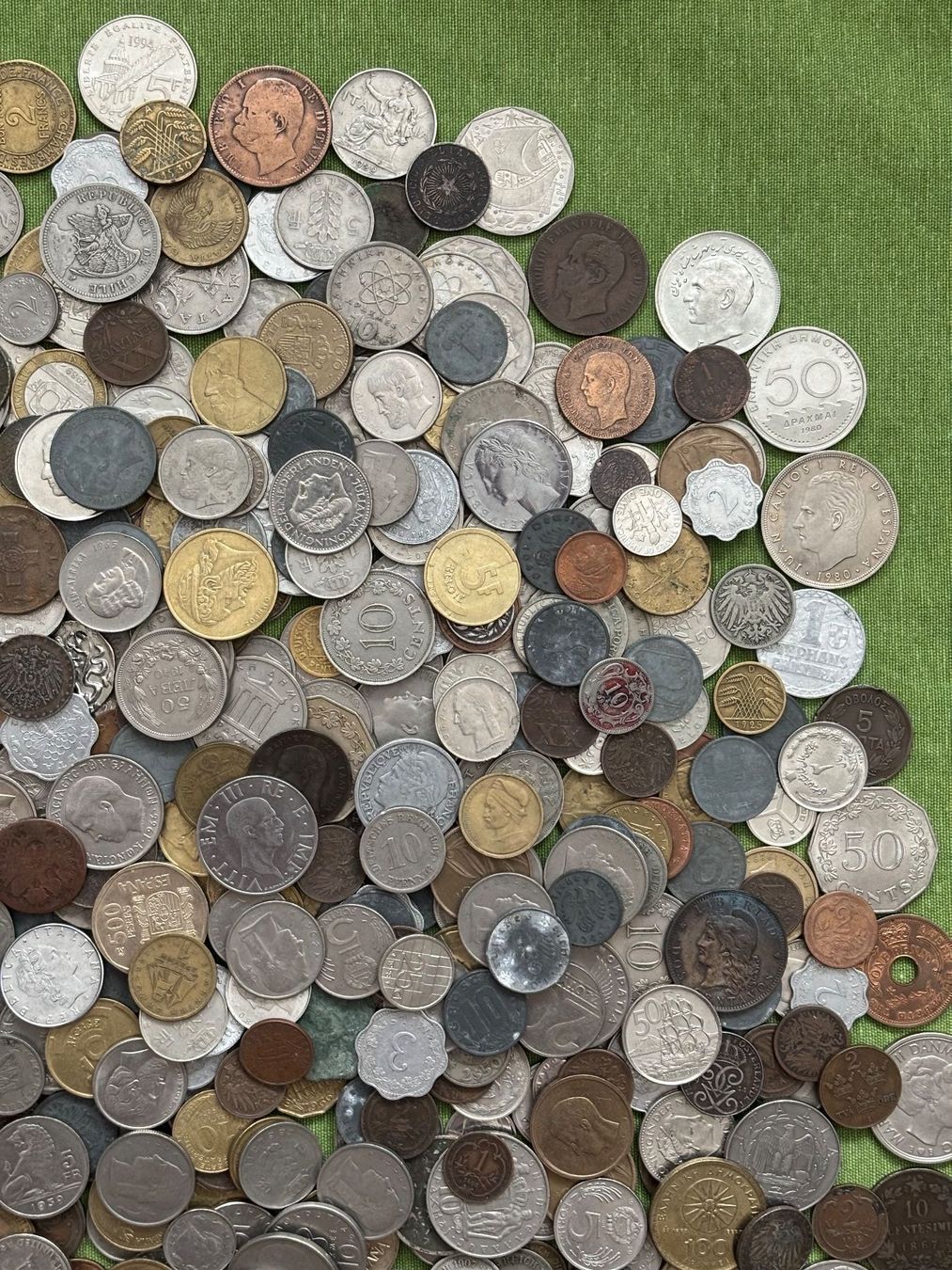 Toutes les monnaies: Münzen-Lot, ca. 3 Kilogramm – D'occasion à Kriens par Schweinsforelle 4