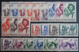 Mauretanien Franz. Kat. 78-99 * 1938