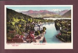 THUN und die Alpen - 1917
