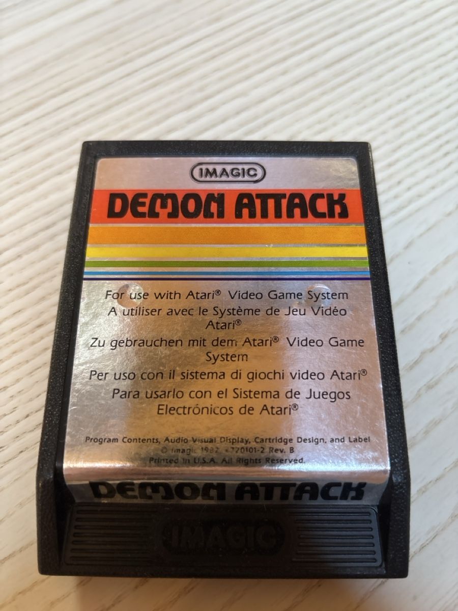 Atari Giochi: Demon Attack Video Game Cartridge for Atari System – Usato da Wilderswil venduto da 2ndlife_24