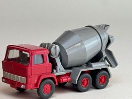 VE1-Wiking Magirus Betonmischer rot silbergrau