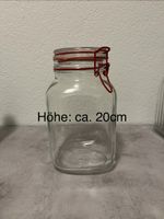 Vorratsglas ca. 20cm Höhe mit Bügelverschluss